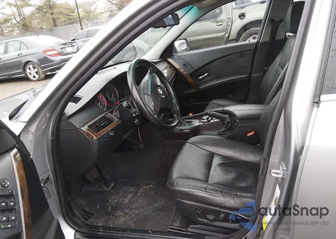 2007 BMW 525I z USA, uszkodzony, nr VIN WBANE535X7CW60337